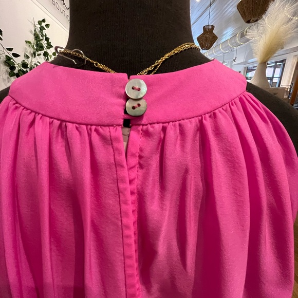 RAOUL Pink Silk Sleeveless Dress, GUC, Size 14 💓 - Picture 5 of 14